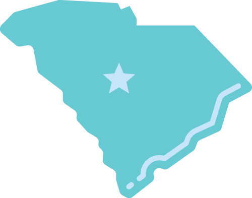 Map of South Carolina