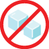 Do not touch dry ice icon