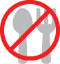 Do not eat icon