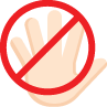Do not touch icon